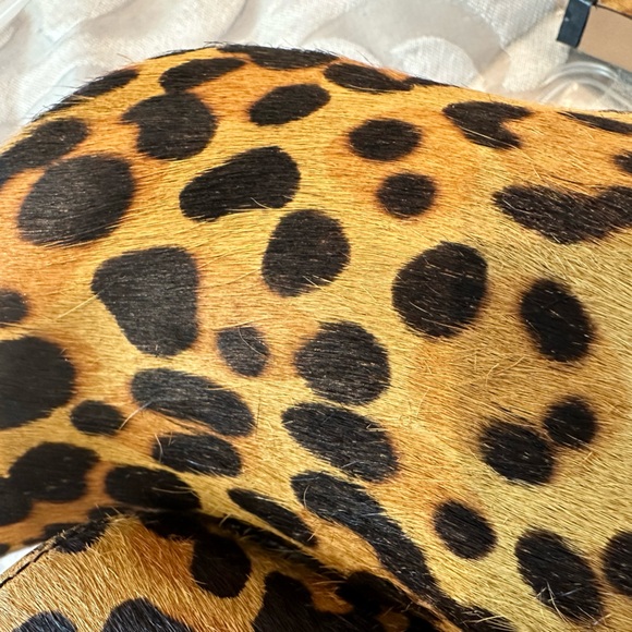 Steven by Steve Madden leopard fur mules; size 8.5; brand new - Picture 8 of 8